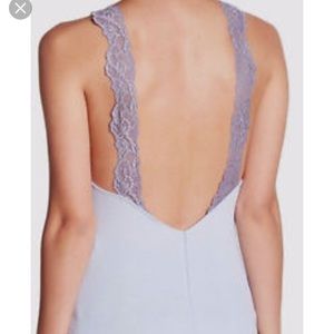 NWT free people Flipside Tank Top Sky